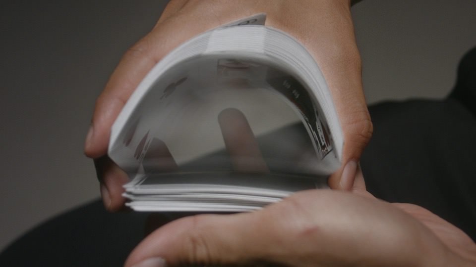 Gros plan de cardistry
