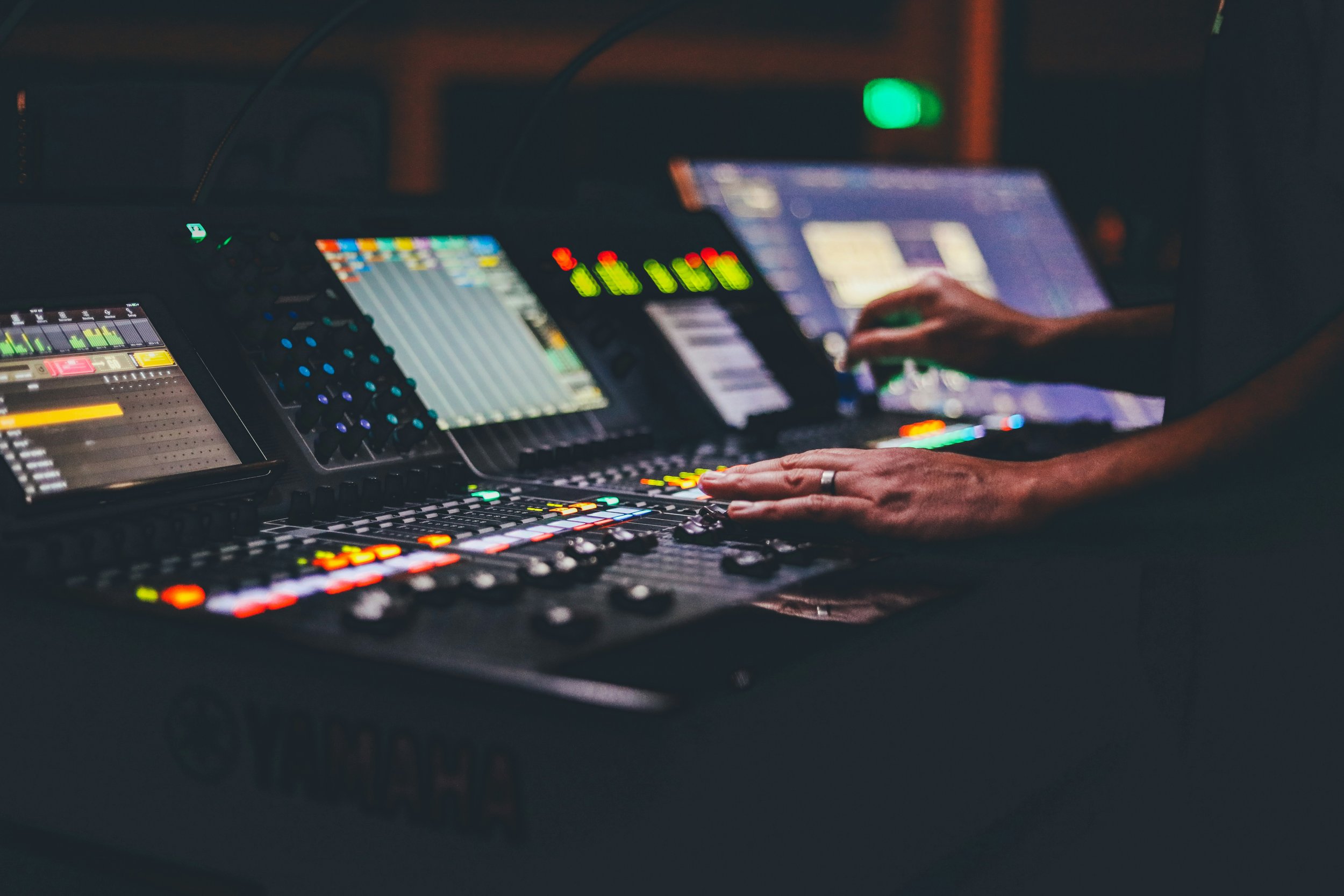 Production audiovisuelle en coulisses d’un grand événement